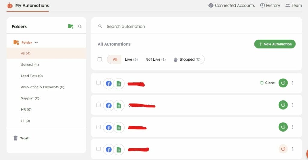 integrately - Automazioni Business - Agenti AI Gohighlevel Make N8N